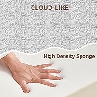 Vista 8 de Sofá modular seccional, sofá convertible en forma de U con 2 otomanas, sofás sin hueso para sala de estar, sofá moderno de 6 asientos profundos