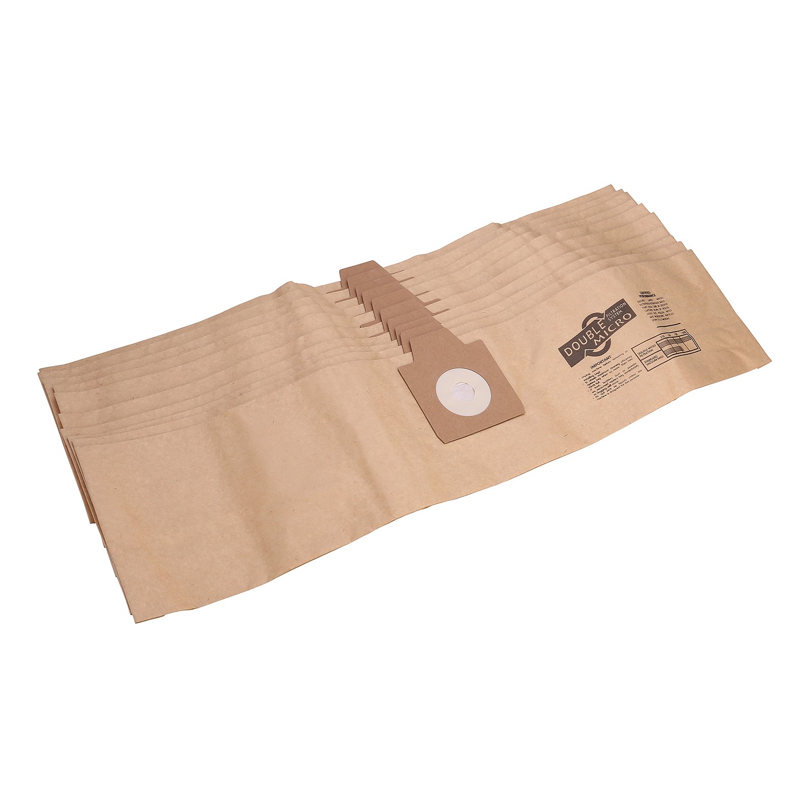 Qualtex White Paper Dust Bags Compatible With Electrolux Uz932 Uz934 Vacuum Cleaner (10 Pack)