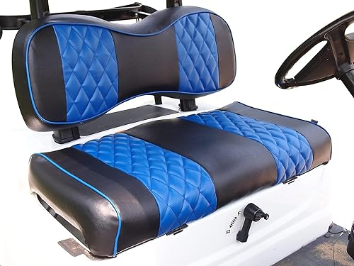 Huskey - Fundas de asiento delantero y trasero para carrito de golf compatibles con modelos Yamaha G29 Drive & Drive 2 2007 en adelante, ajuste