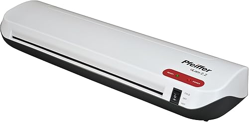 Miniatura 2 de Pfeiffer Laminador uLam 2.2, 8 1/2" x 14", incorporado, una esquina redonda, ajuste caliente y frío recortadora (PFML156)
