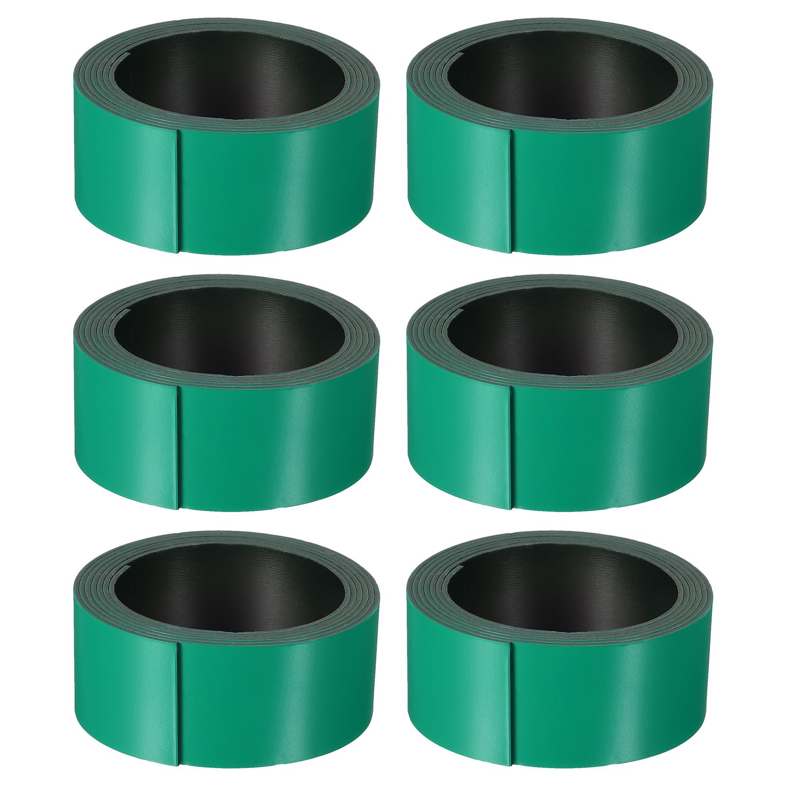 Bande magnétique verte PATIKIL 2,5cm x 1,9m | Lot de 6 étiquettes effaçables