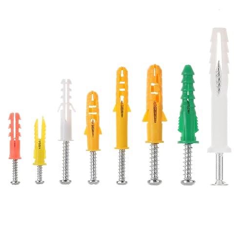 Miniatura 6 de Mr Pen - Anclajes de pared y tornillos para paneles de yeso 100 piezas kit surtido tornillos y anclajes kit de anclajes y tornillos kit de anclajes