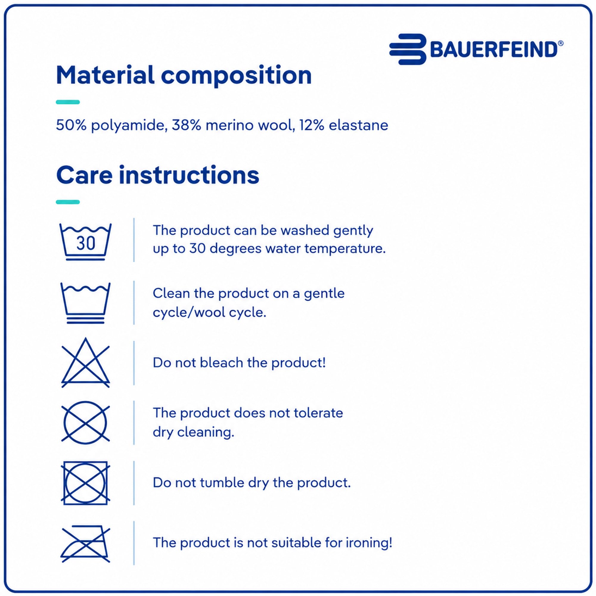 BAUERFEIND Manchon de cheville « Outdoor Compression Ankle Support », 1 chevillère unisexe en laine mérinos, portable à droite et à gauche, bandage de cheville pour équipement de randonnée