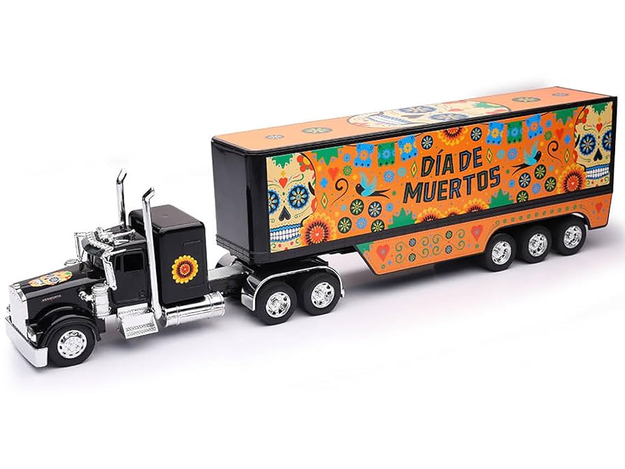 Amazon.com: W900 Truck Black with Graphics and Dry Van