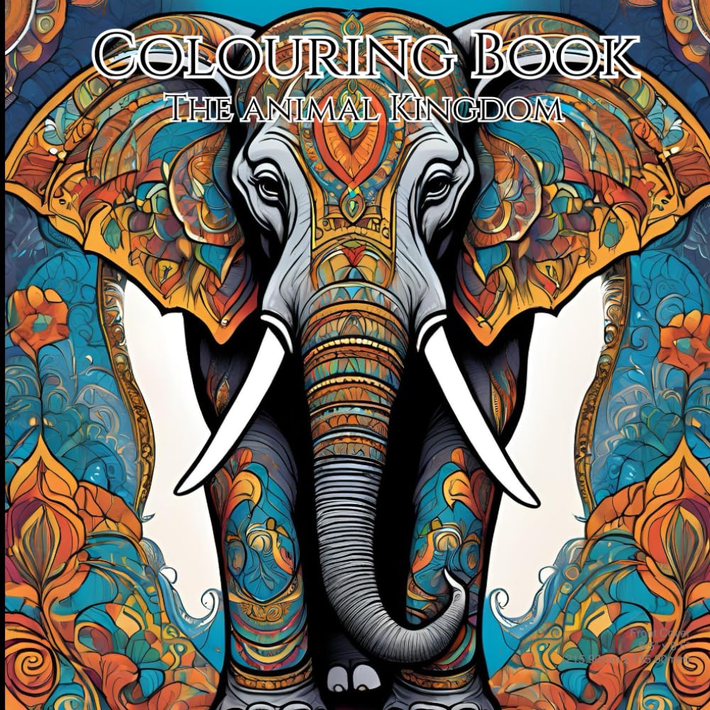 Animal Kingdom: Colouring Book for mindfulness: Relax and Unwind With The Stunning Beauty of Natures Creatures