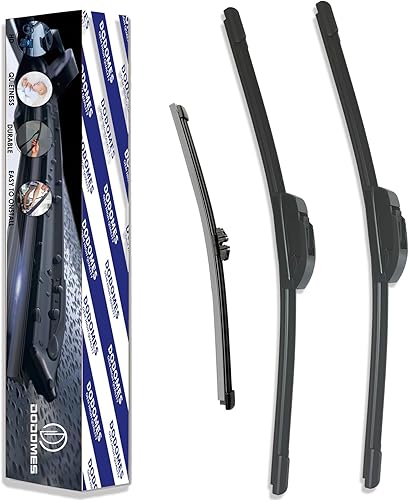 Miniatura 9 de DODOMES Escobillas de limpiaparabrisas de 26 pulgadas + 20 pulgadas de repuesto para Toyota Mirai 2017 2018 2019 2020 2021, Subaru Ascent 2019-2023