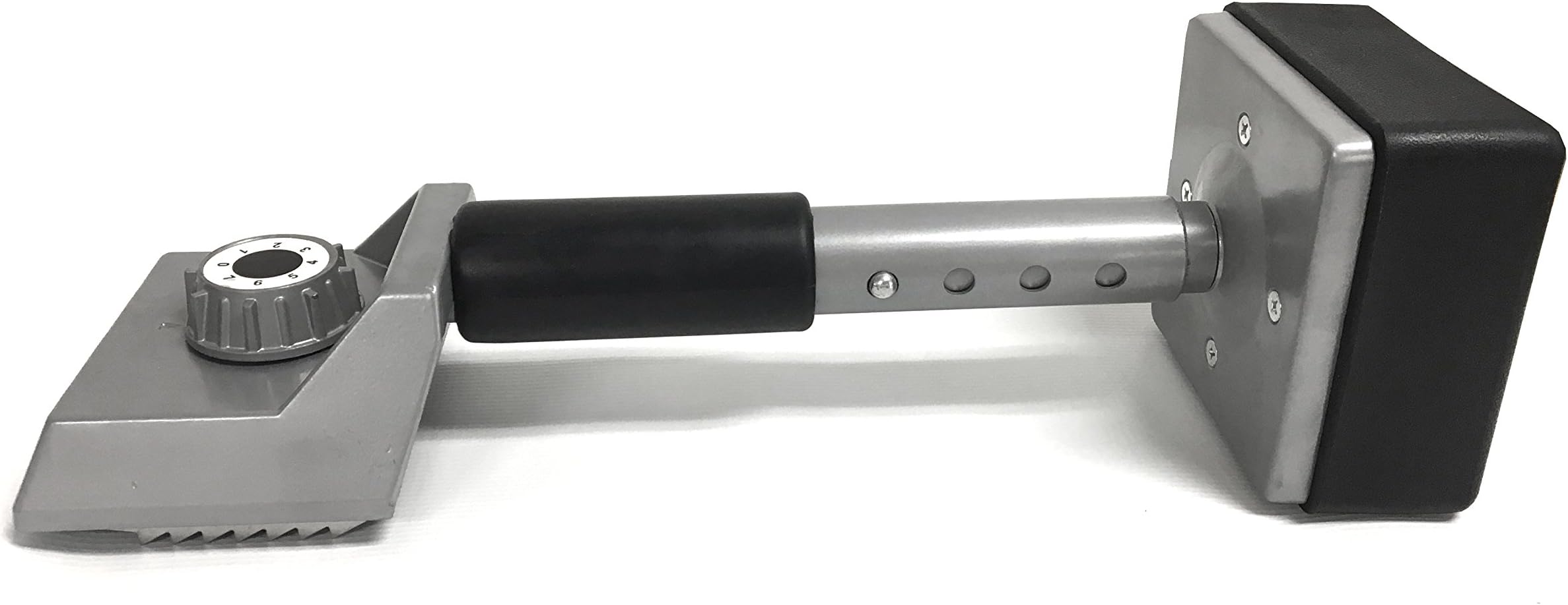 MaxWorks 80742 Carpet Stretcher Knee Kicker with Telescoping Handle, Regular, Silver