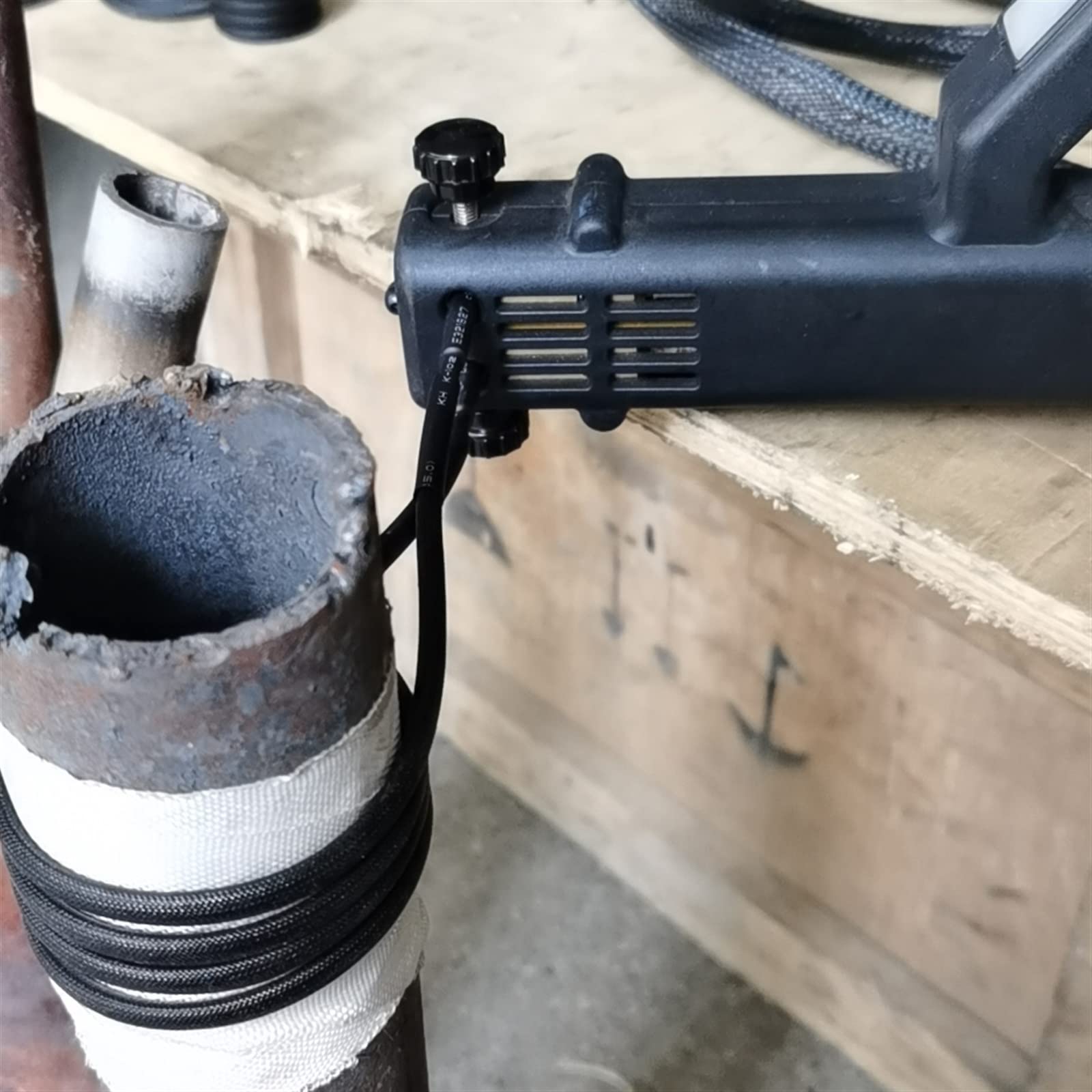 Zestaw magnetycznej nagrzewnicy indukcyjnej Mini nagrzewnica indukcyjna 3KVA 100KHZ do zapieczonej śruby i zardzewiałej nakrętki w garażu samochodowym Do bezpłomieniowego ogrzewania samochodowego