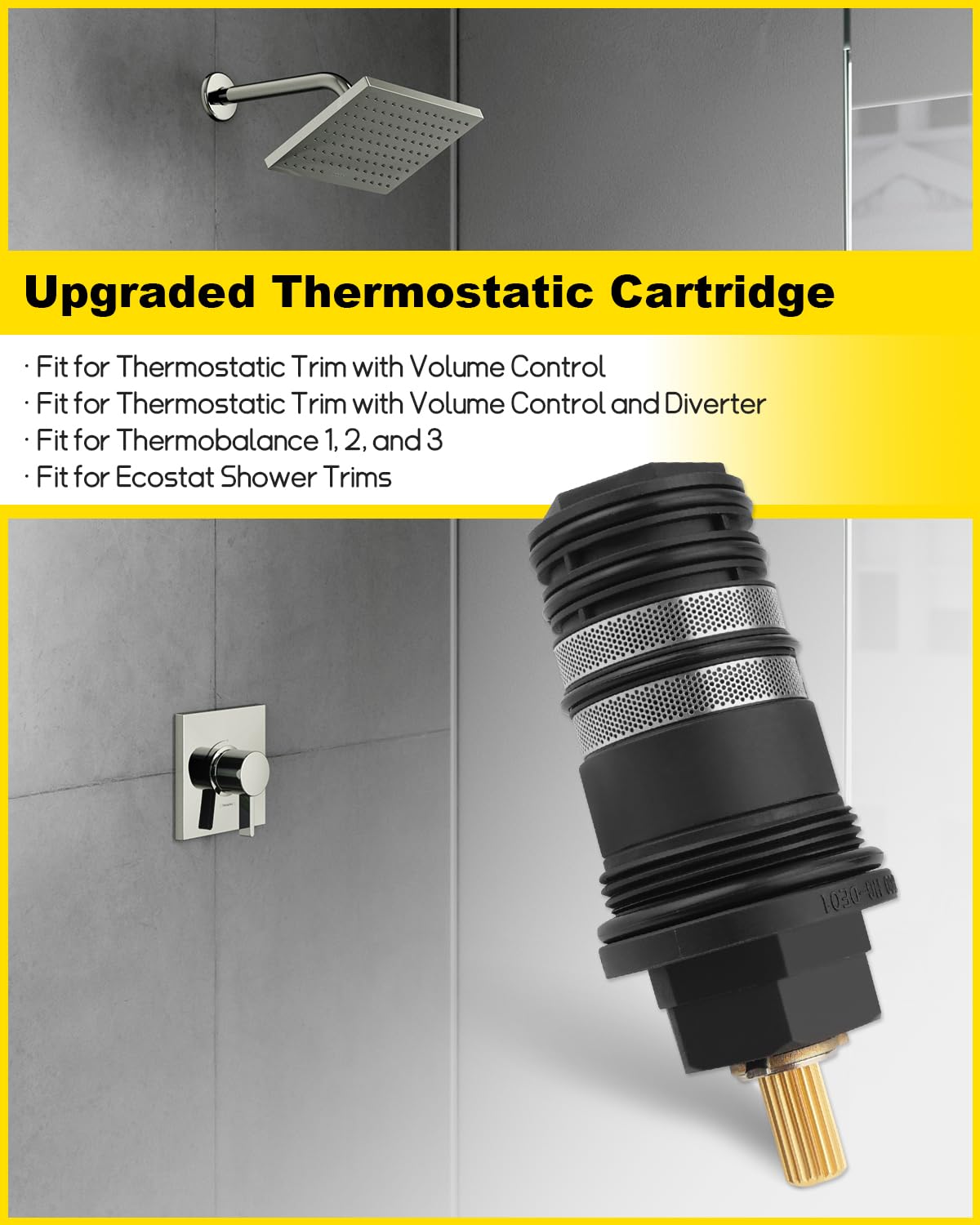 Hansgrohe Regendouche Set Vernis Shape Showerpipe 230 1 Jet EcoSmart Met Badthermostaat Chroom 7 56798