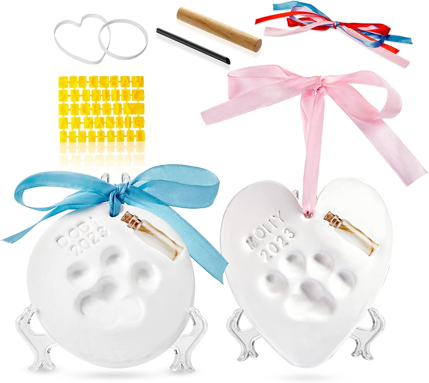 Petbank Dog Paw Print Kit, Pet Paw Print Impression Kit