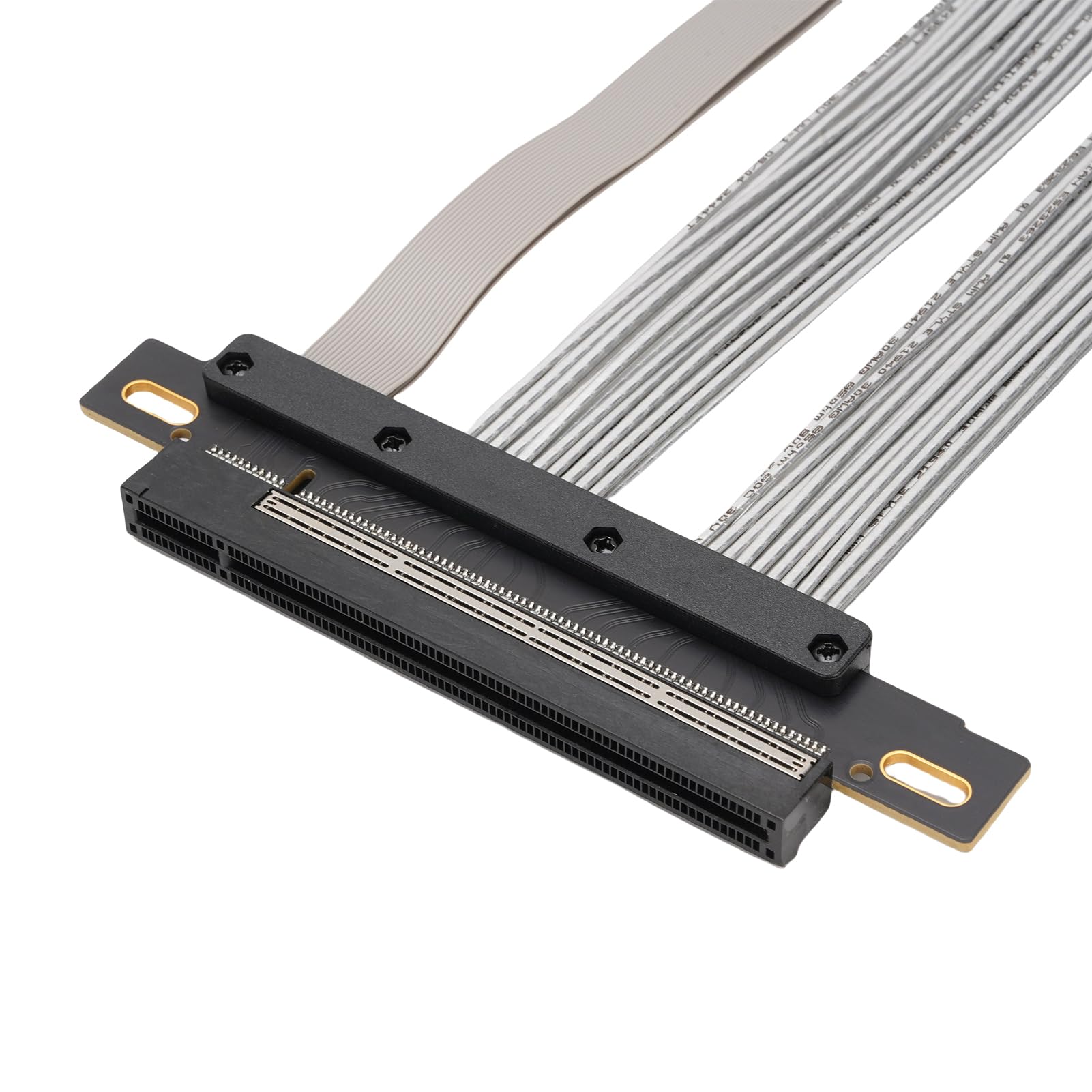 Annadue Kabel Pionowy PCIE 5.0 X16, 128 GB/S GPU GPU Karta Graficzna Przedłużająca Kabel PCIE 16X, Kompatybilny z PCIE 4.0 i WRX80/90E, RTX4090/5090/RX8900/RX7900 itp. (30cm)