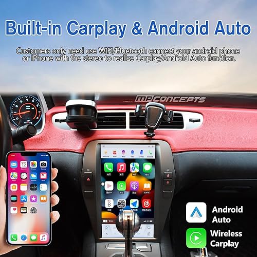 Miniatura 4 de Pantalla táctil coche Radio para Chevrolet Camaro 2010 2011 2012 2013 2014 2015 reemplazo coche estéreo actualización GPS navegación inalámbrica