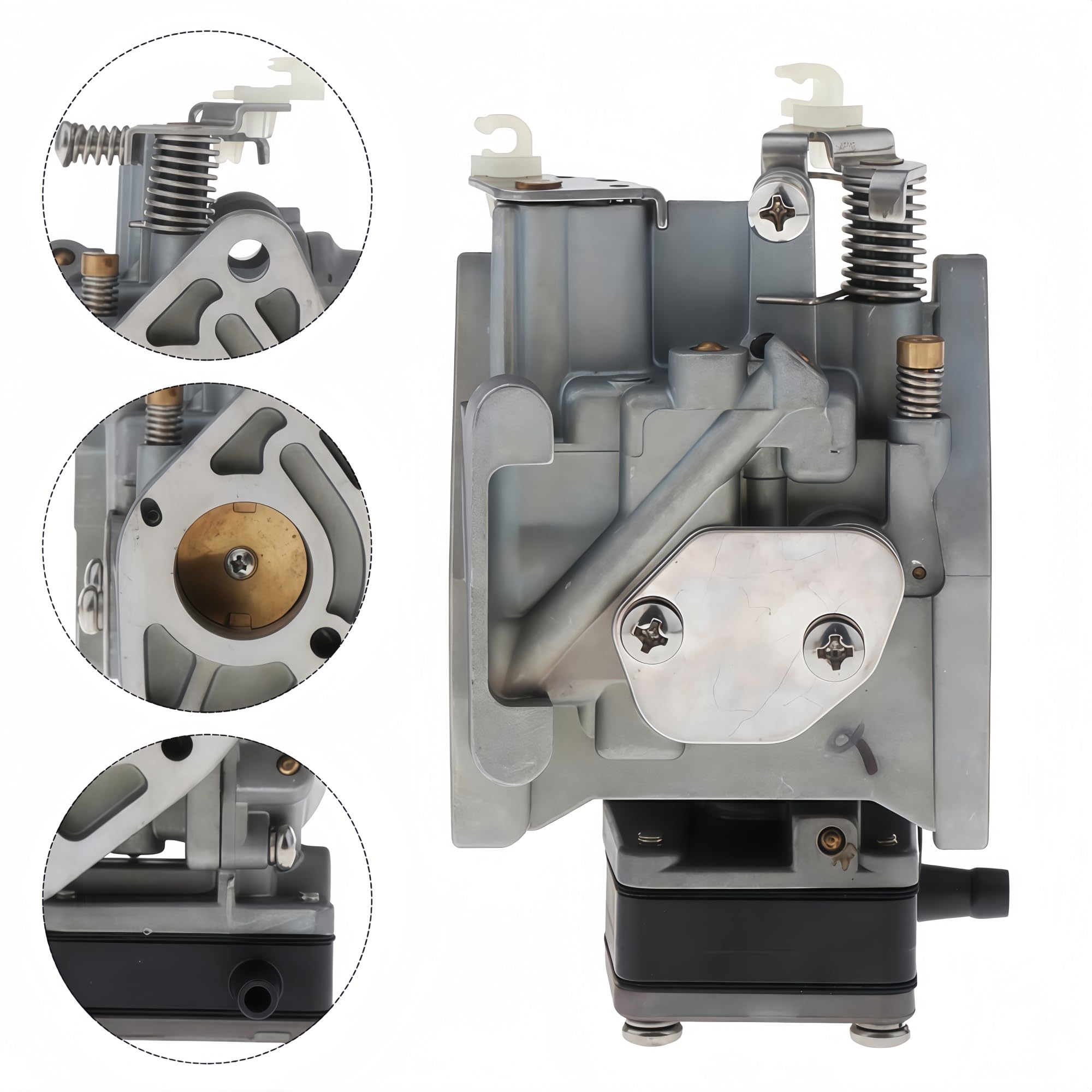 Carburatore per auto Gruppo carburatore per motore fuoribordo per Tohatsu 9,8/8 CV a 2 tempi per barca Carburatore L48A