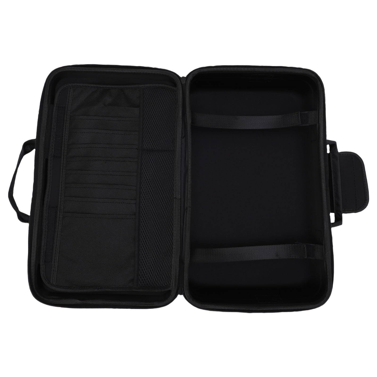 Console di Gioco Case Guscio Duro, Console Gioco Nylon Eva Water Eva Borse da Trasporto per le Cuffie del Controller per Accessori (BLACK)