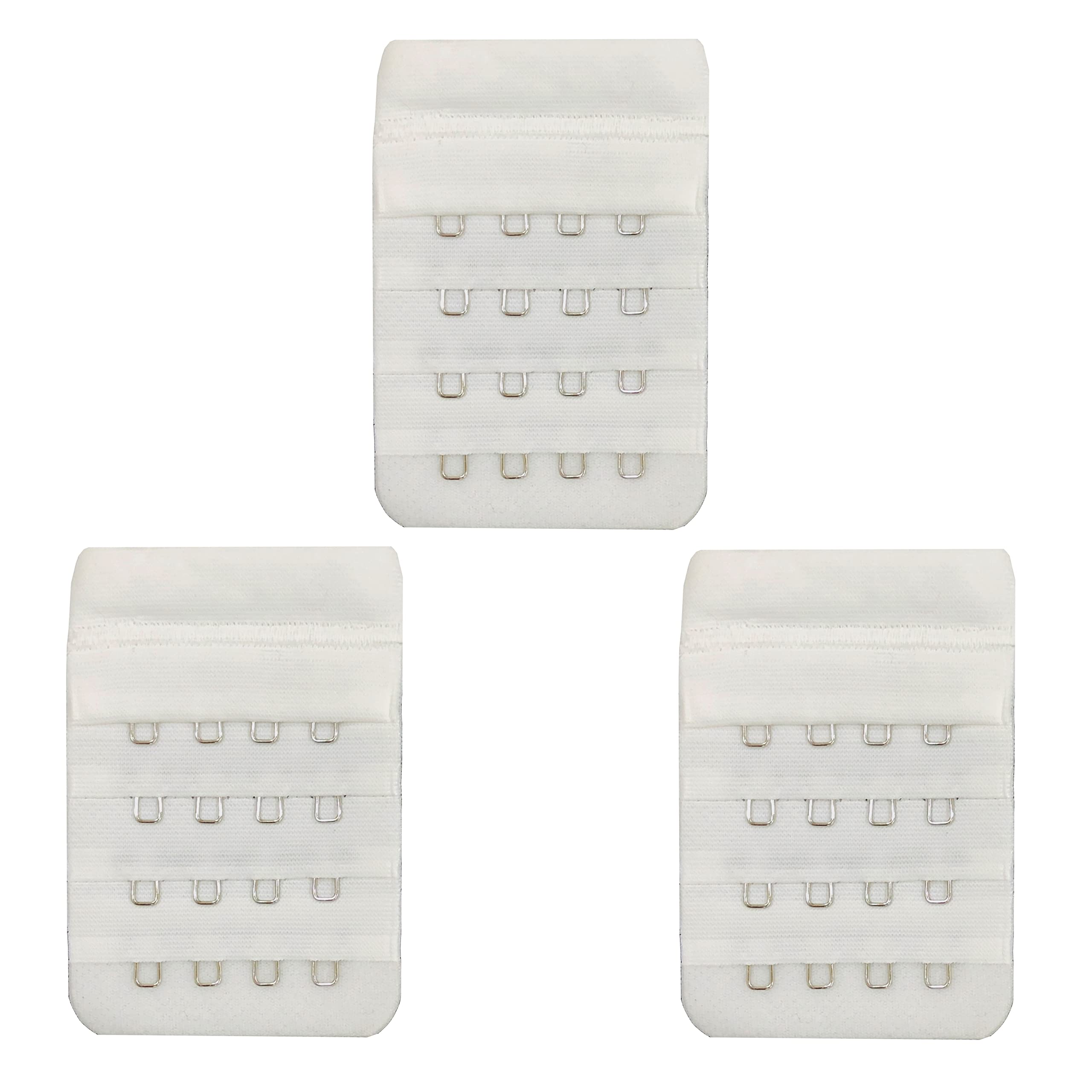 TobbTwist Women's 4 Hook Bra Extender - 4 Hook 4 Eye For Women, Save Your Bra Increase Band Length (Pack Of 3)-image-49