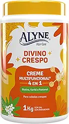 Alyne, Creme Multifuncional, Divino Crespo, 1 kg, Amarelo