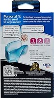 Vista 2 de Protección dental SmartGuard Elite (2 protectores 1 estuche de viaje) Protector nocturno personalizado para dientes frontales contra el rechinar