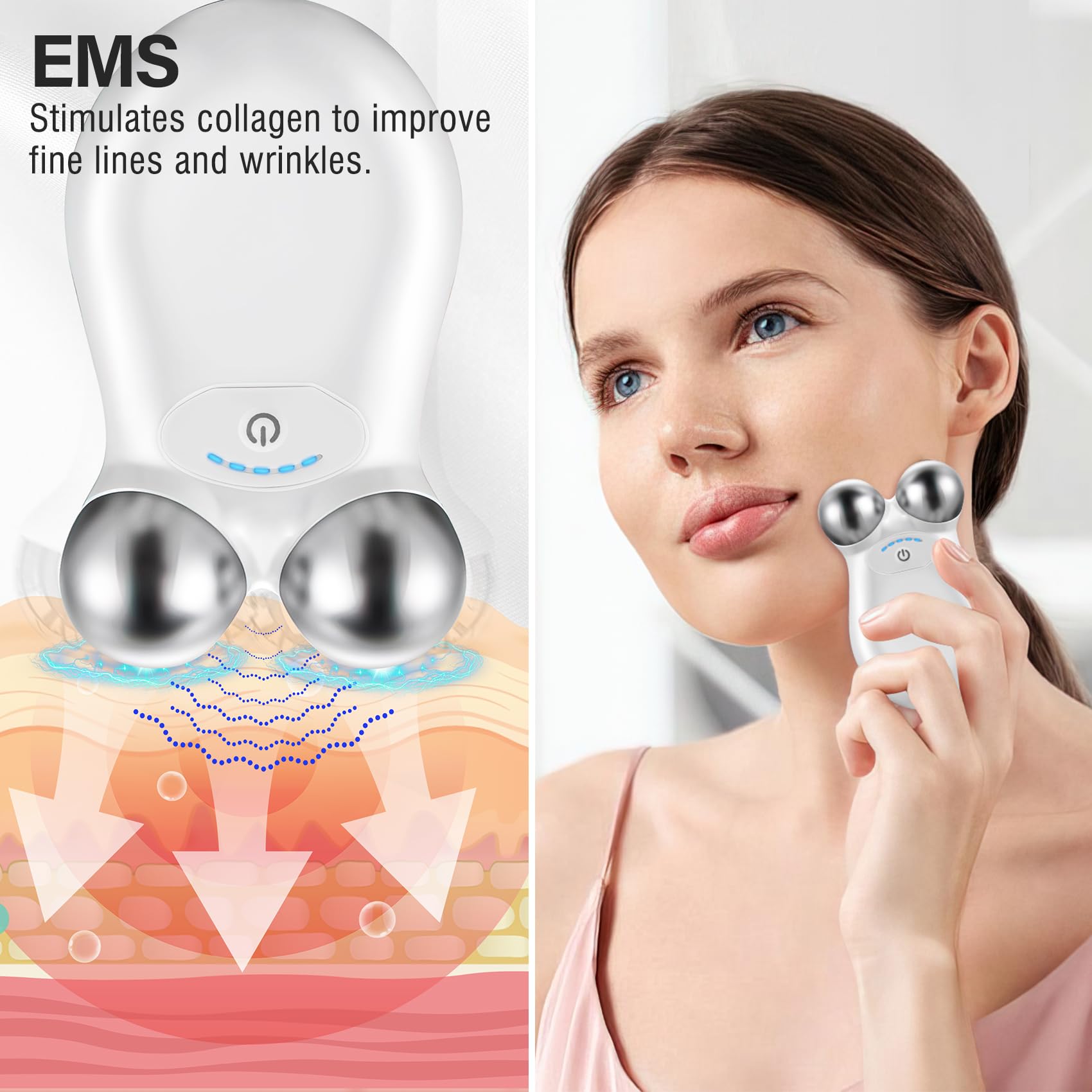 Microcurrent Facial Device, V-Face Sculpting Tool, Electric Face