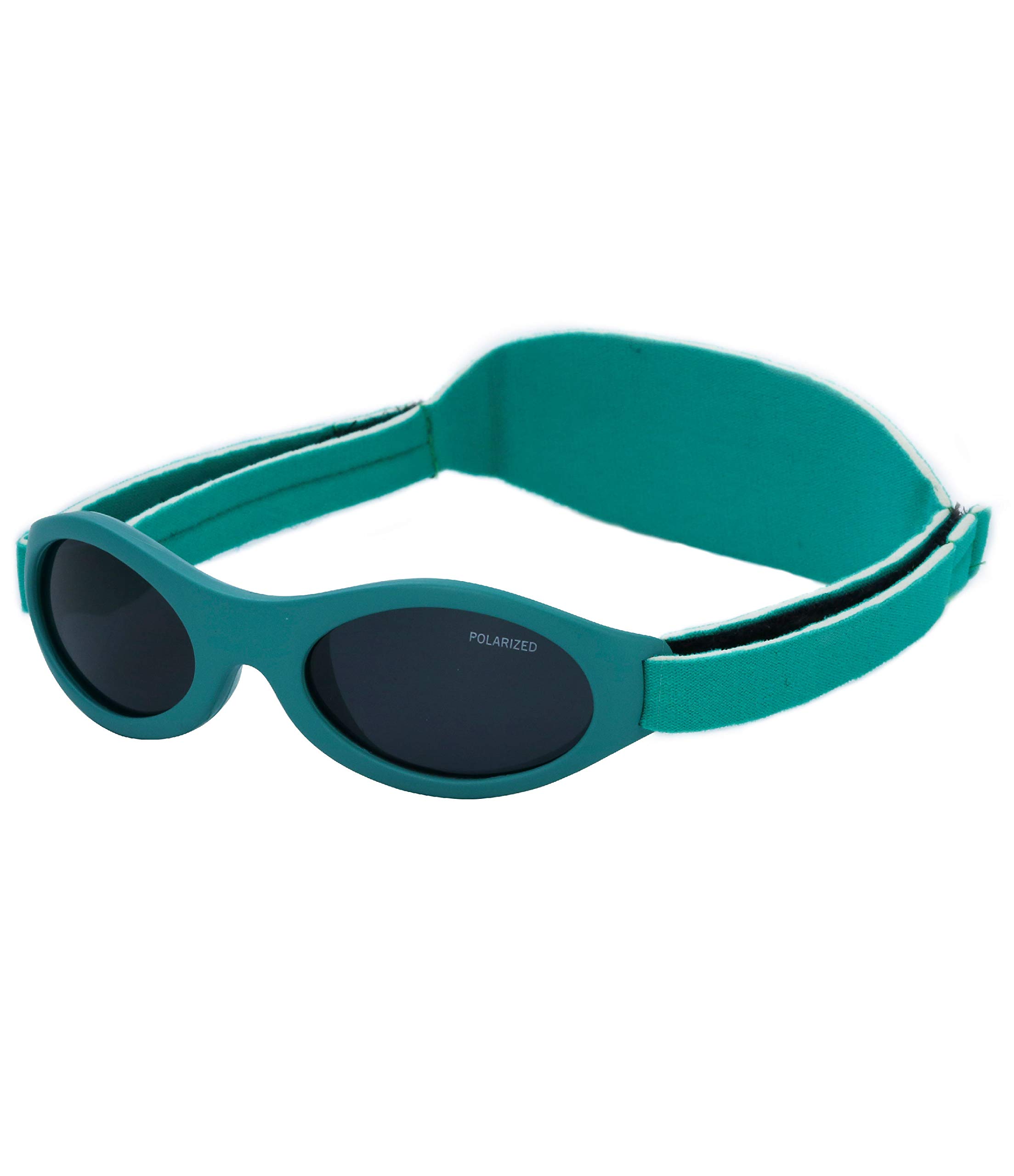 Kiddus Gafas de Sol Premium Polarizadas para bebé niña niño. 0 meses a 2 años. UV400 protección 100% contra rayos UVA y UVB. Suave puente de Silicona para la nariz. Banda ajustable de Neopreno