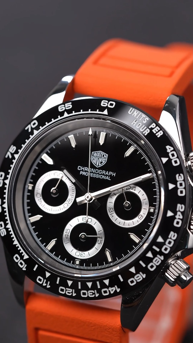 Watch Watchdives WD16500 39mm VK63 Chronograph Watch on Amazon Live