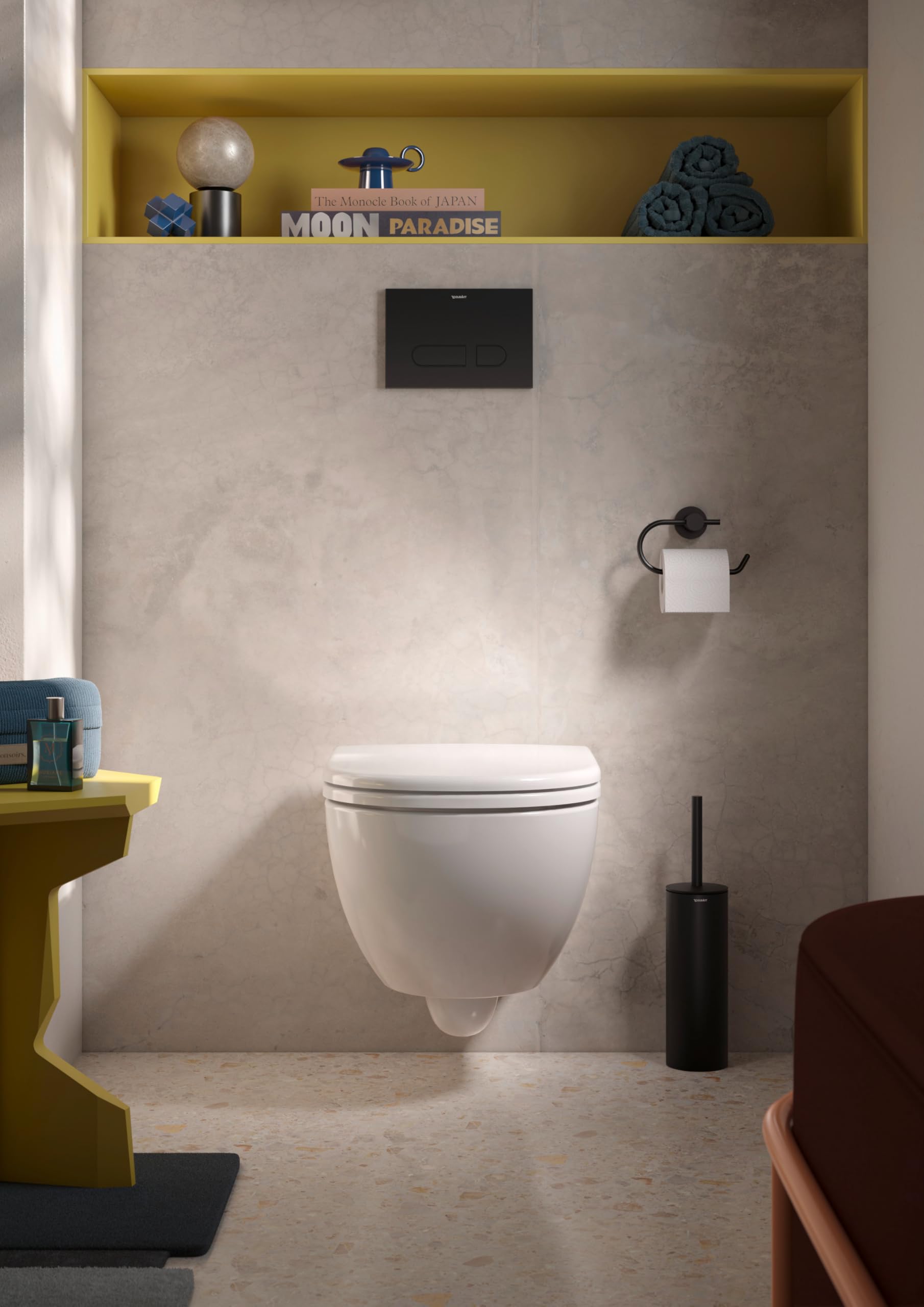 Duravit D-Code WC suspendido Compact, lavable, sin borde, 370x480x360mm, blanco brillo intenso, 2515090000