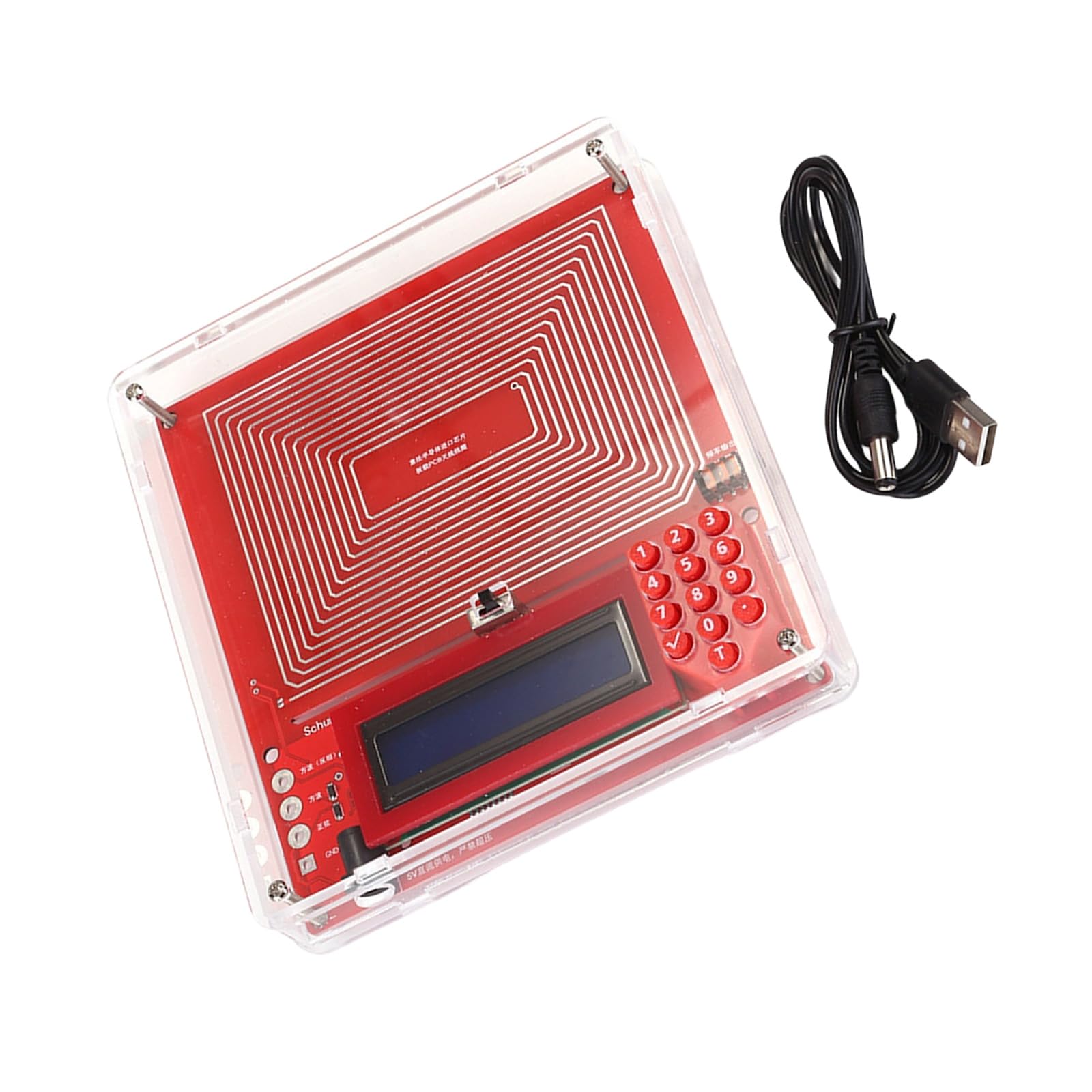 Compact Signals Generator with Stable 7.83Hz Output for and Circuit Analysis Clear Sinusoidal Fluctuation Indication Generator