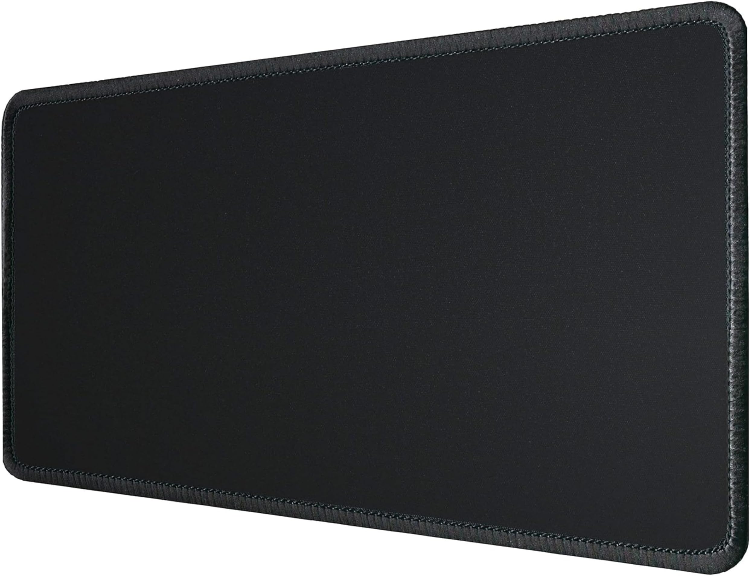 Silent Monsters Mouse Mat XX Large 35 x 12 in / 90 x 30 cm, Black Mouse Pad, Stitched Edges, washable & rollable, Mousemat for Office, Gaming, Home Study, Mousepad, big non-slip & quiet Desk Mat XL