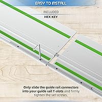 Vista 5 de 577039 Juego de conectores de riel guía de repuesto para riel de guía Festool