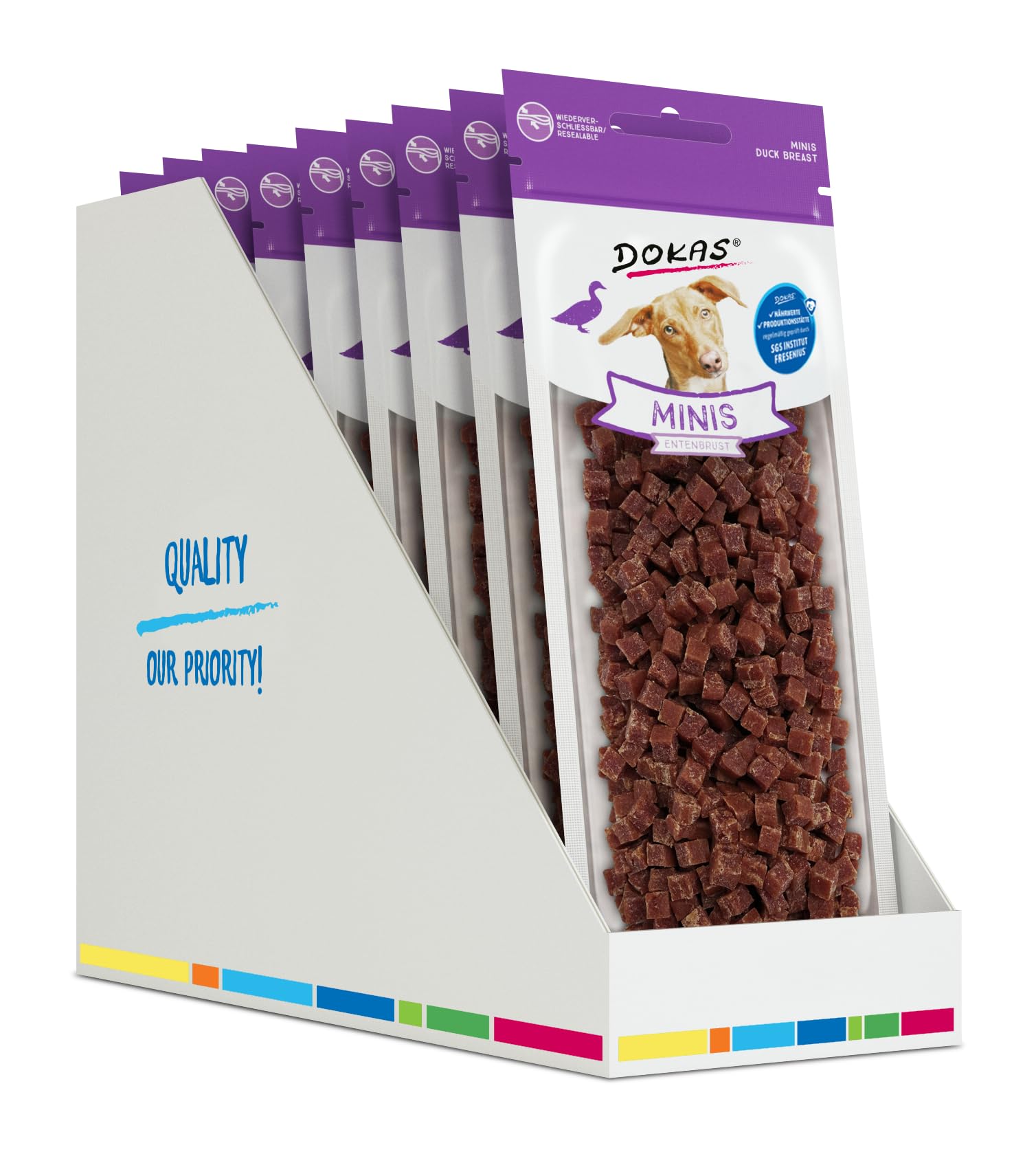 DOKAS Minis – bezzbożowa przekąska premium dla psów – idealna do treningu