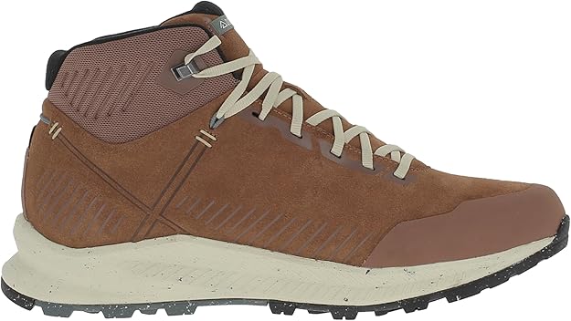 Dolomite Carezza Leather Mid WP Scarpe casual da uomo impermeabili e alla moda con tomaia in pelle scamosciata | Scarpe invernali | Scarpe da ginnastica, Verde timo, 40 2/3 EU