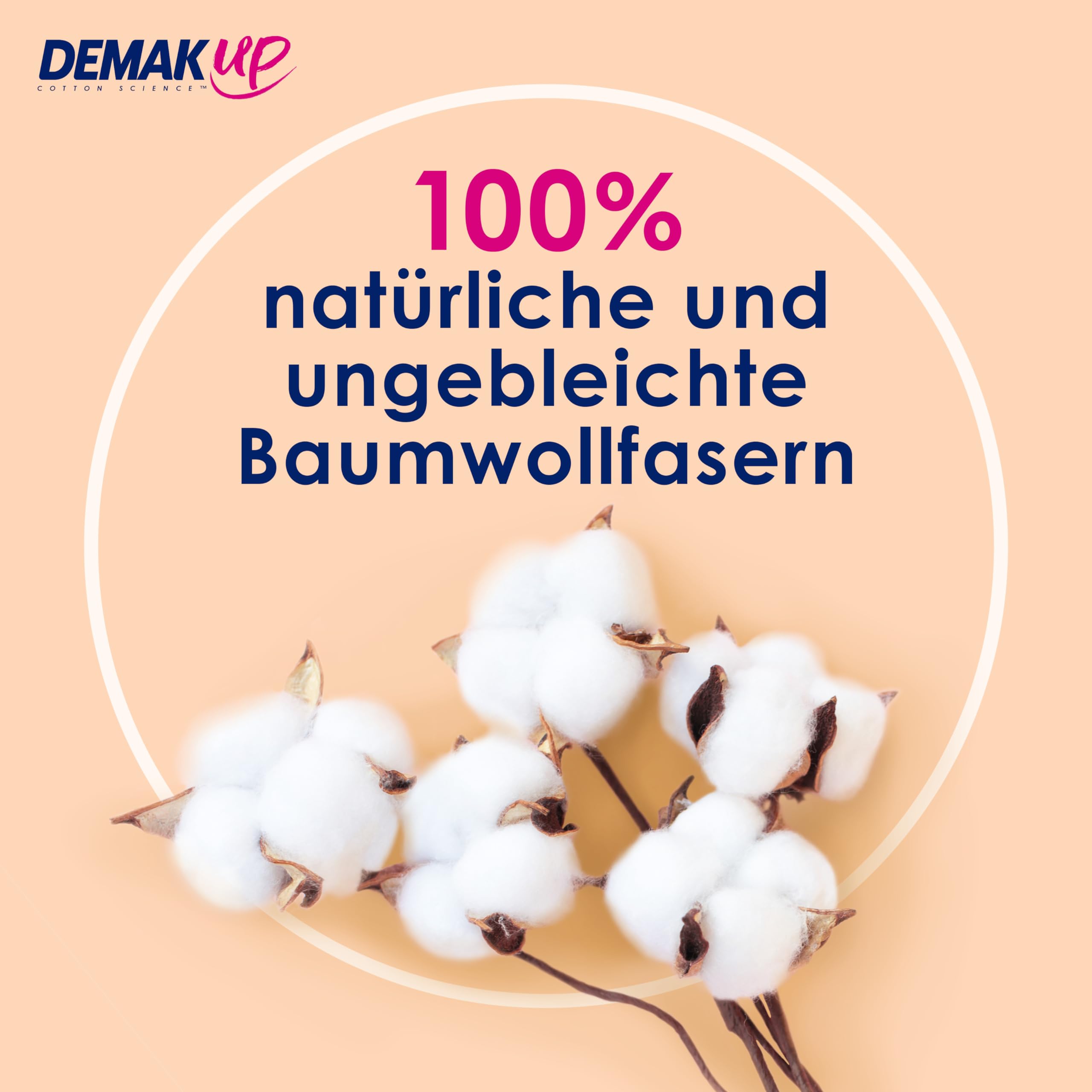 Demak'Up sensitive Wattepads, 840 Stück