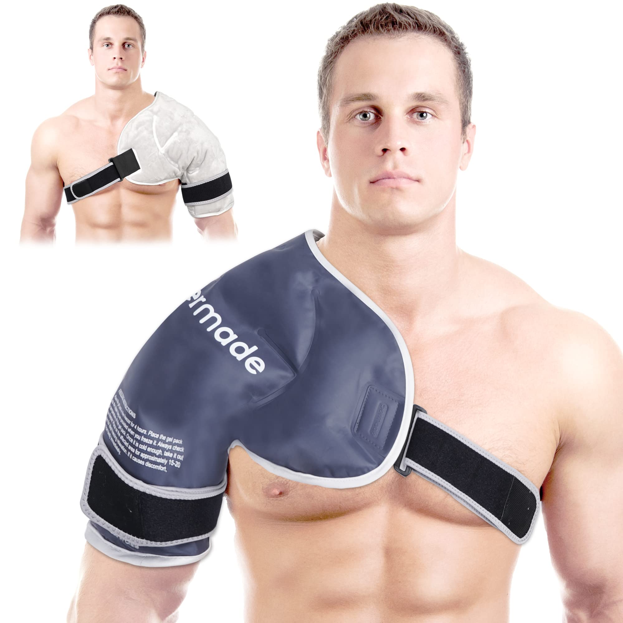 Buy Shoulder Ice Pack, Cold & Hot Therapy Rotator Cuff for Left or