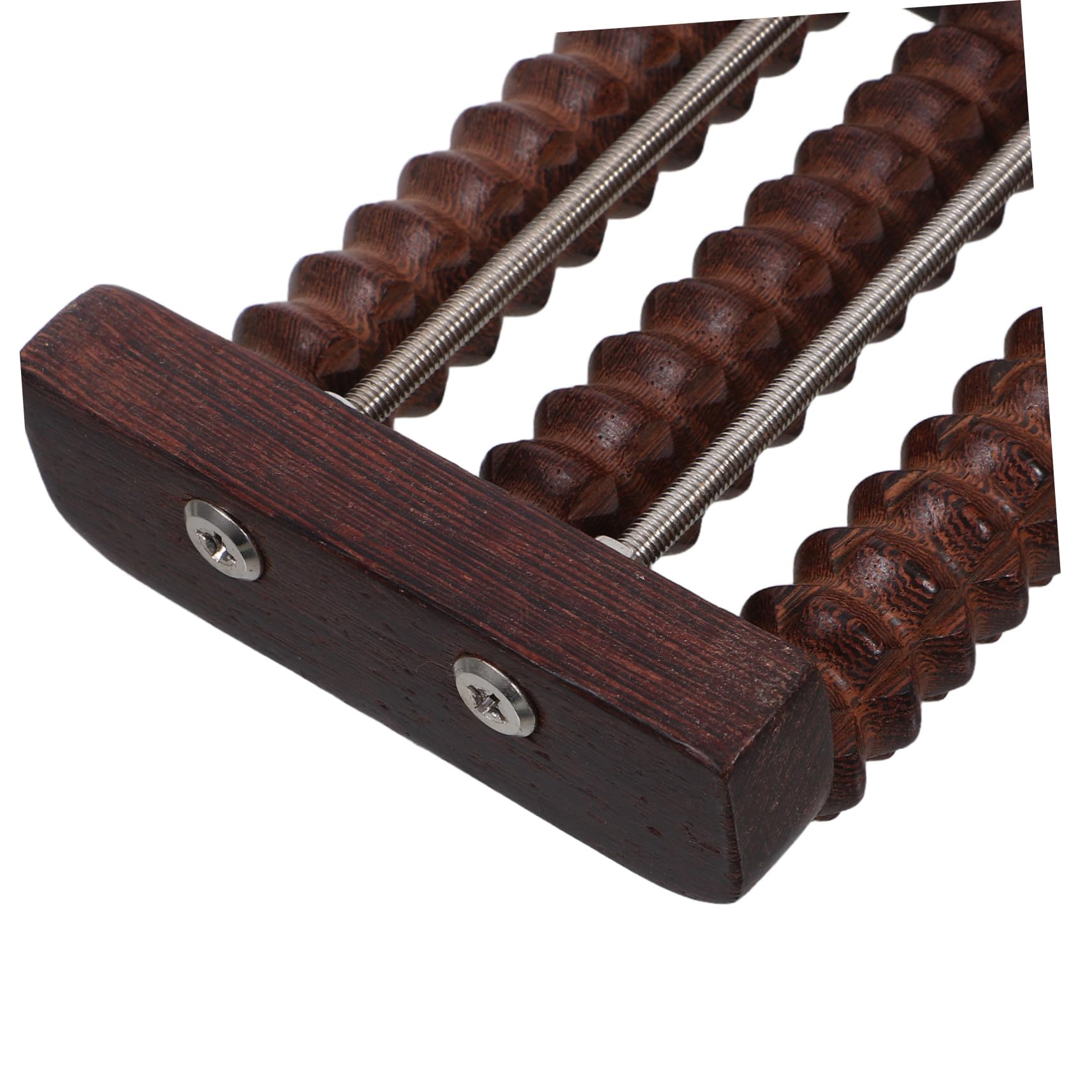 Rodillo de Madera para Masaje de Pies con Múltiples Ruedas Portátil y Silencioso para Alivio Muscular Profundo Hombres y Mujeres para Uso Casa Oficina y Viajes