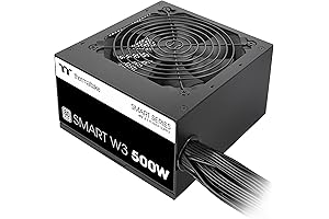 Smart 500W Power Supply 80+ Certified: A Reliable PSU for Your PC