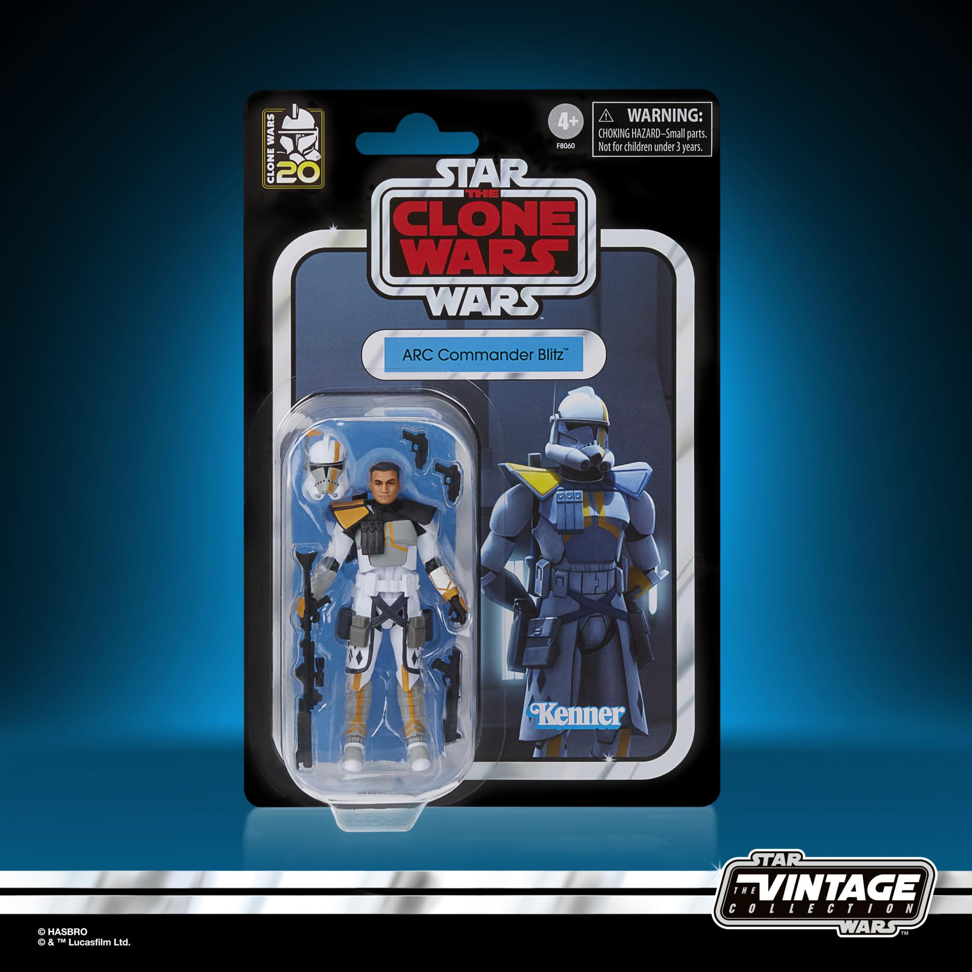 Hasbro Star Wars: The Clone Wars Vintage Collection Figurine ARC Commander Blitz 10 cm, Multicolored, 3.75 inches (10 centimeters) - Image 2