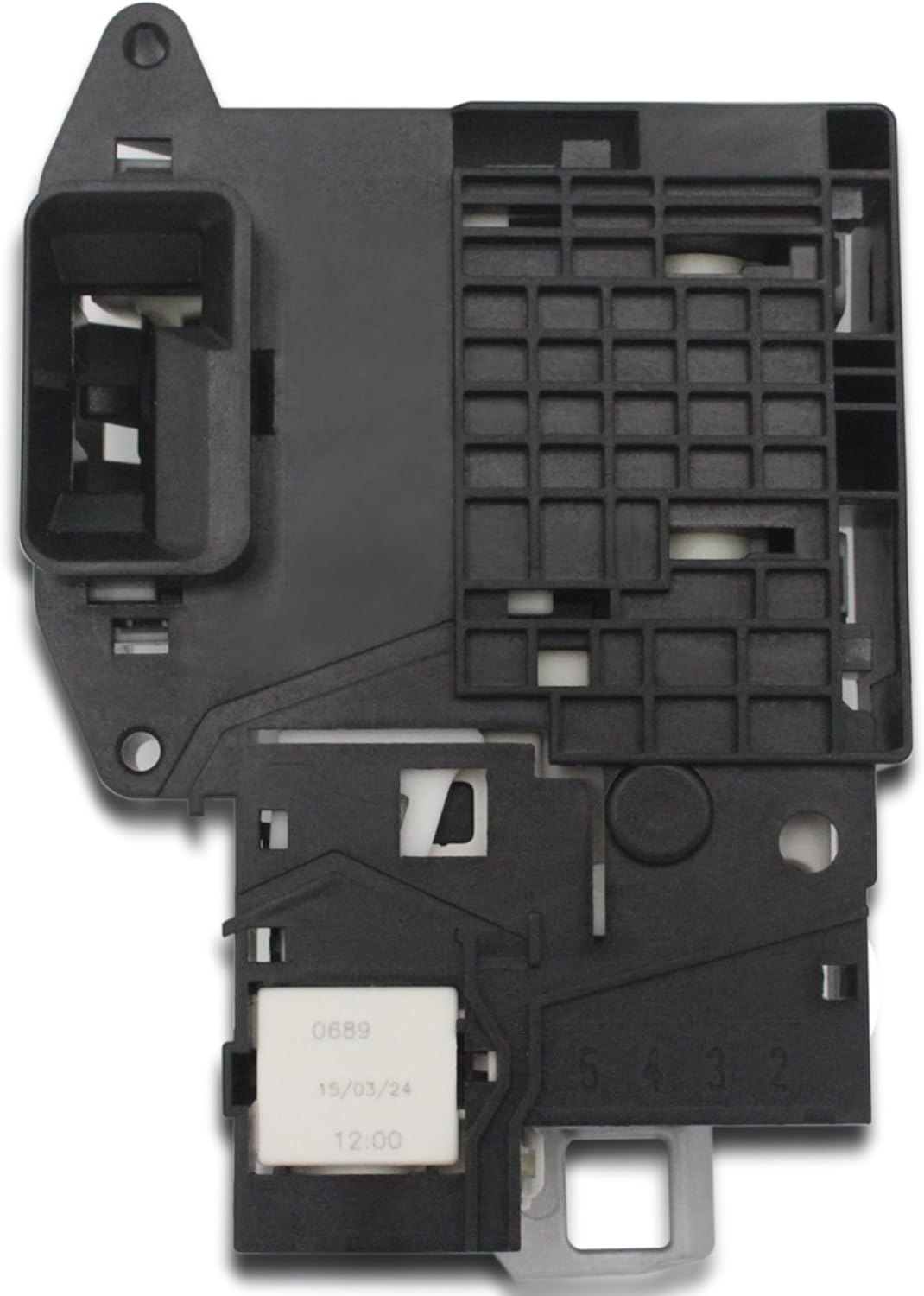EBF61315802 Washer Door Lock Switch with Door Hook Compatible with LG & Kenmore Front Load Washers – Replaces MFG63099101 – Durable Replacement Part