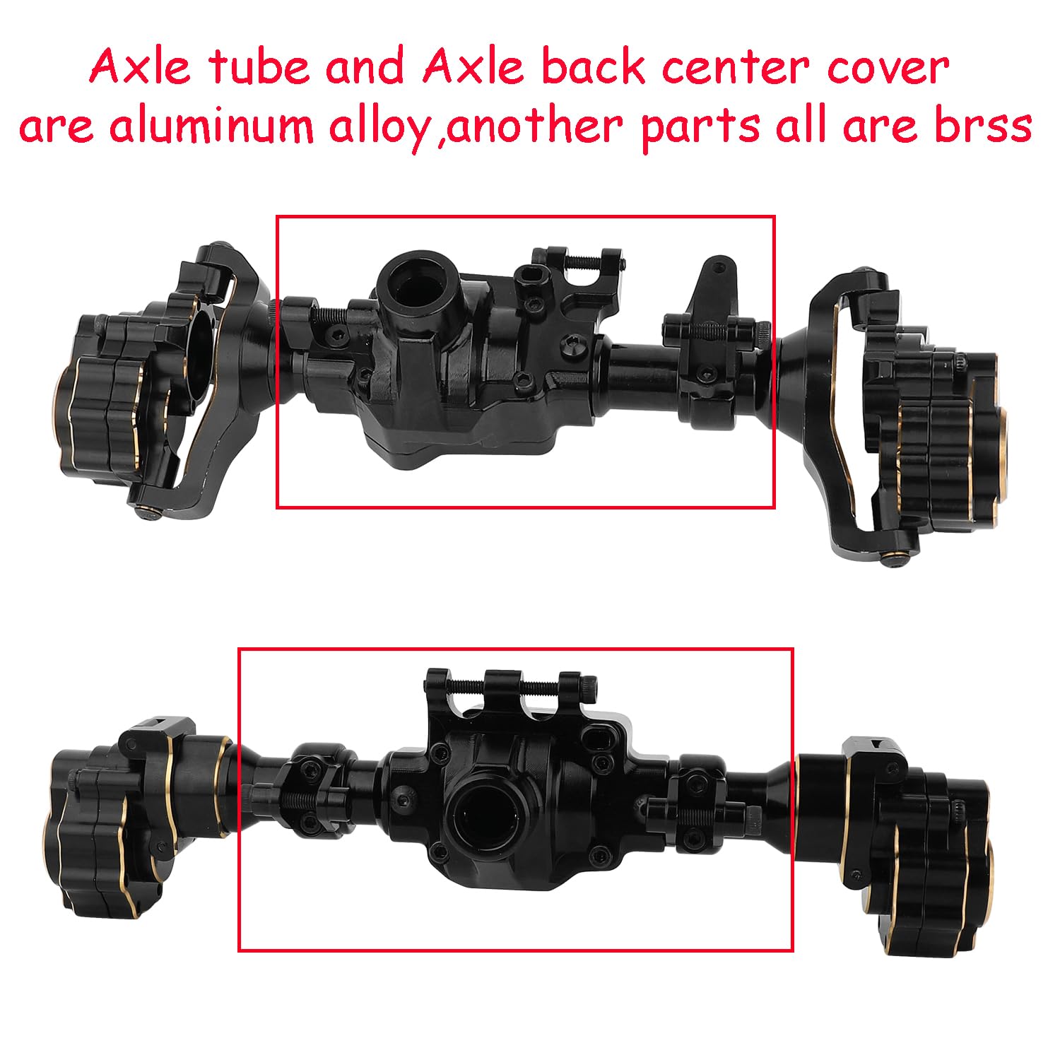 Hot Racing SXTF39W04 +4mm Steel Drive Stub Axles SCX24