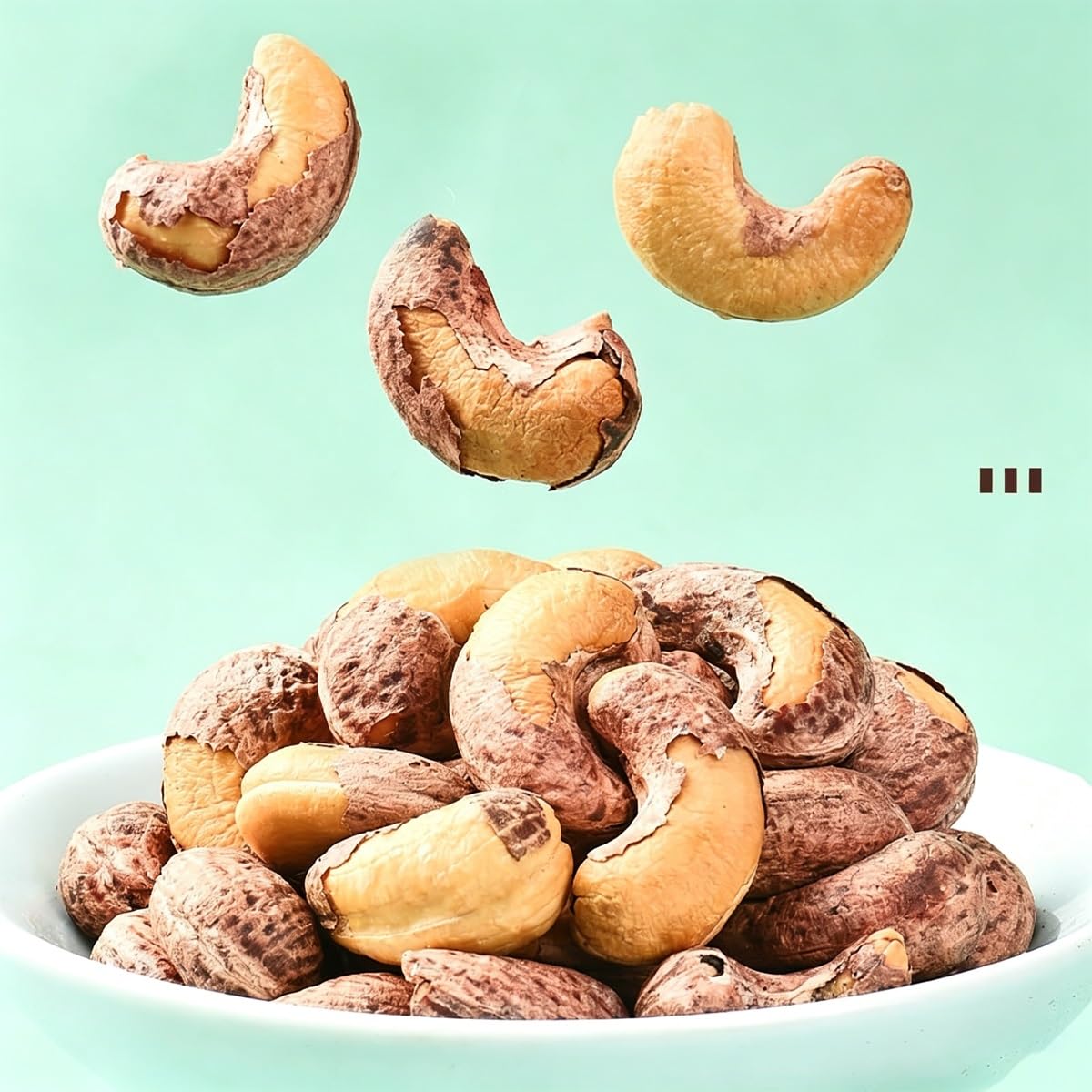 Anacardos Tostados Sal Violeta Puro 250g - Crujiente Entero Bolsita | Aperitivo salado premium nueces paquete. Delicioso suave alimento para gourmet oficina fiesta entrante cocina.(2pcs)