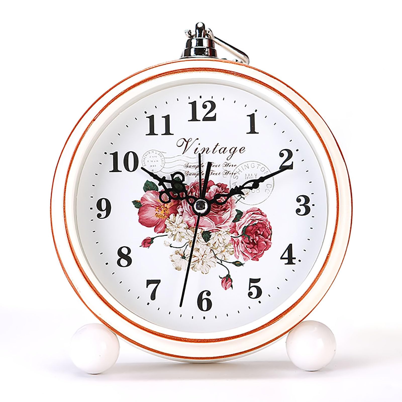 Maxspace Vintage Alarm Clock, 5.25