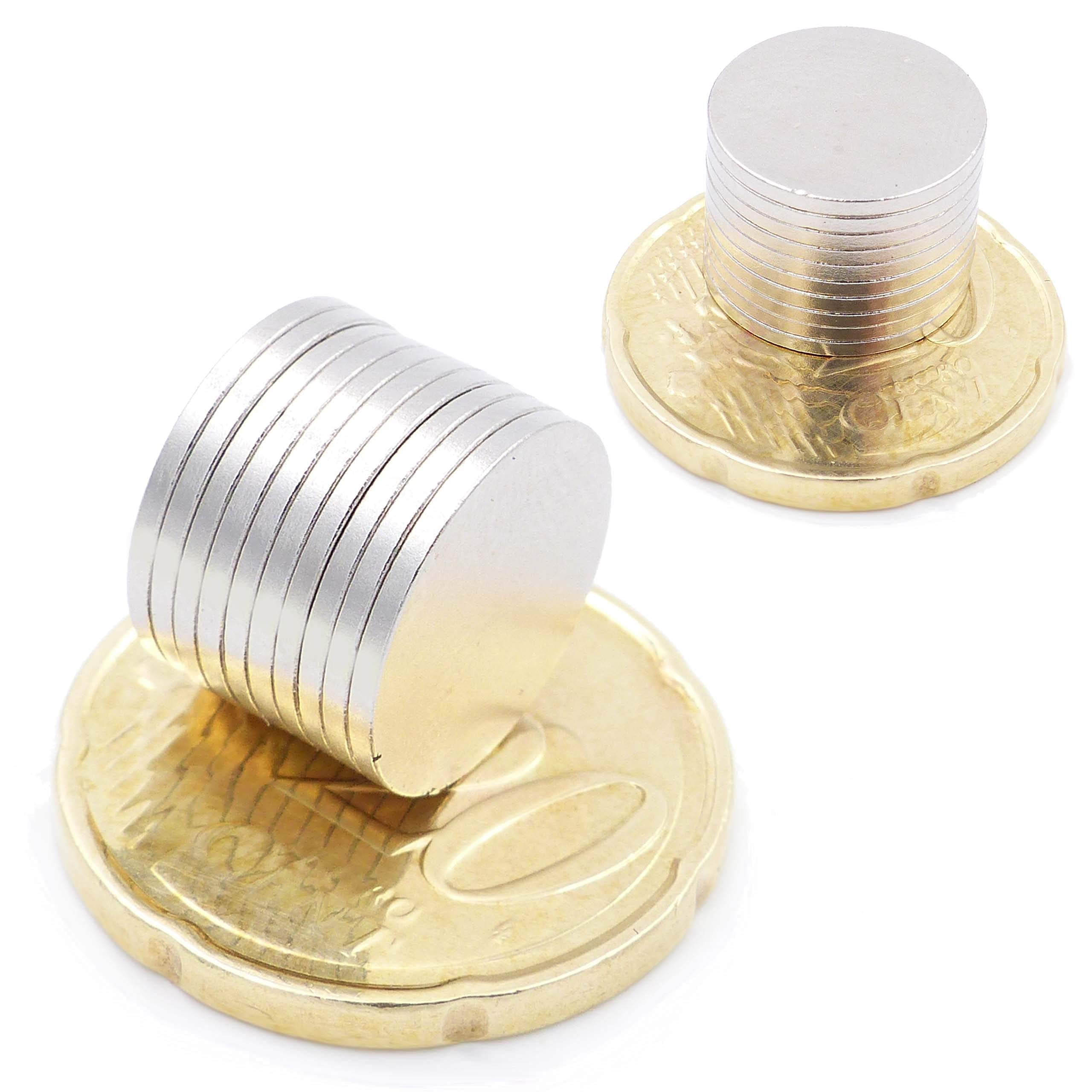 Brudazon | 50 Mini Aimants Disques 5x1mm | N52 niveau le plus