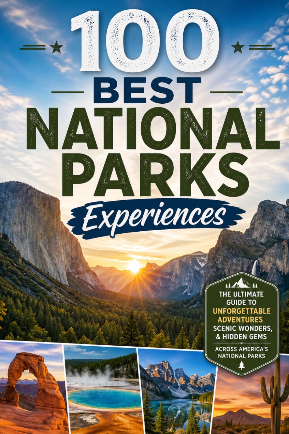 100 Best National Parks Experiences: The Ultimate Travel Guide to Iconic Adventures, Bucket-List Hikes, Wildlife Encounters, and Unforgettable Moments in America's Most Spectacular Parks
