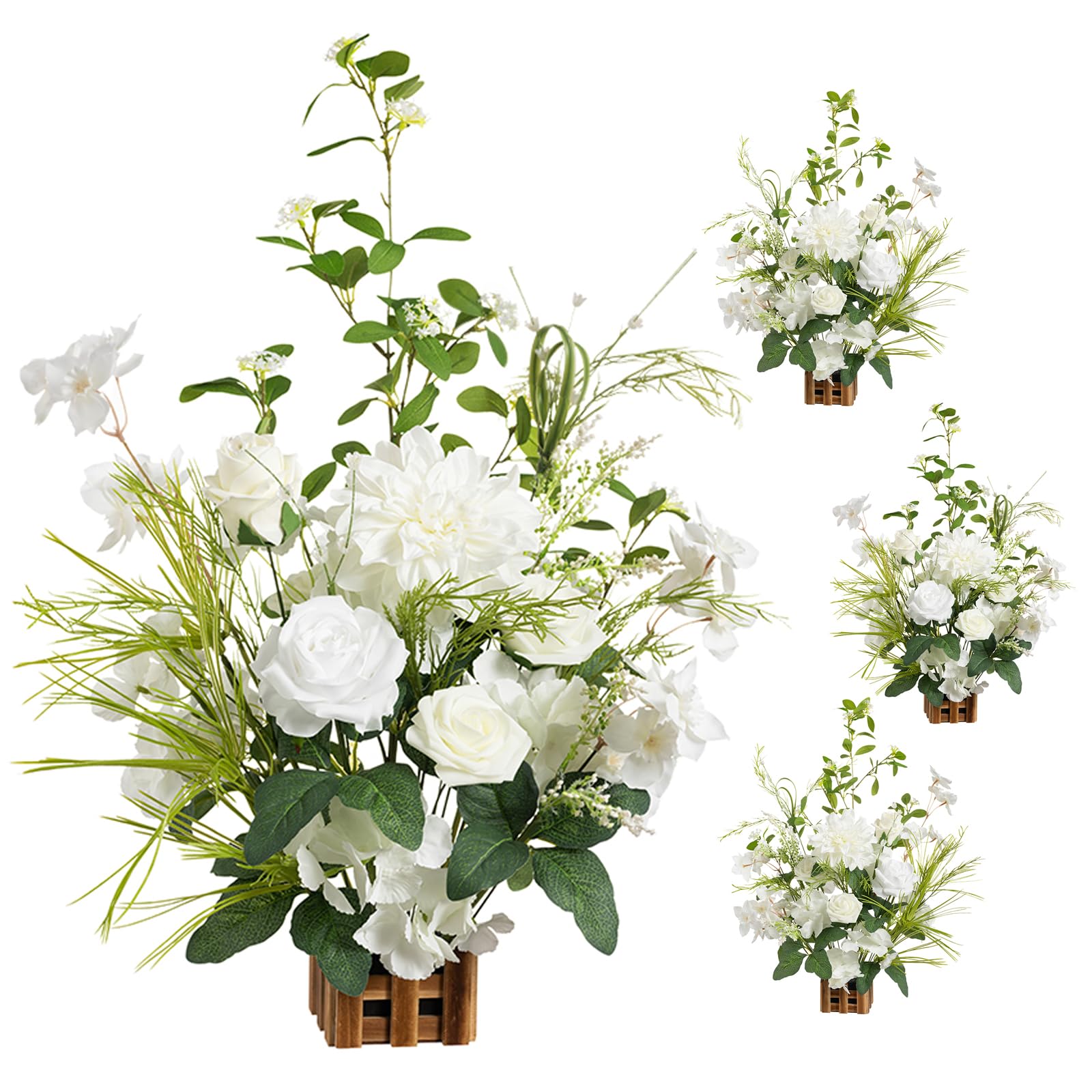 Photo 1 of Ling's moment Free-Standing Wedding Aisle Runner Flowers Lily of The Valley