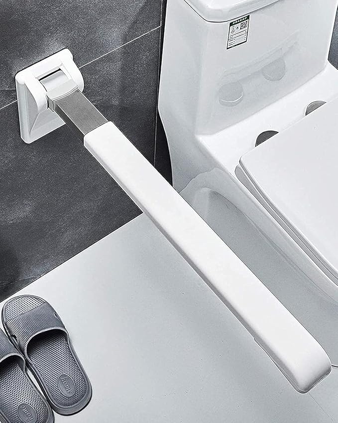 Toilet Handrails Bathroom Support Safety Rail Folding Handicap Grab