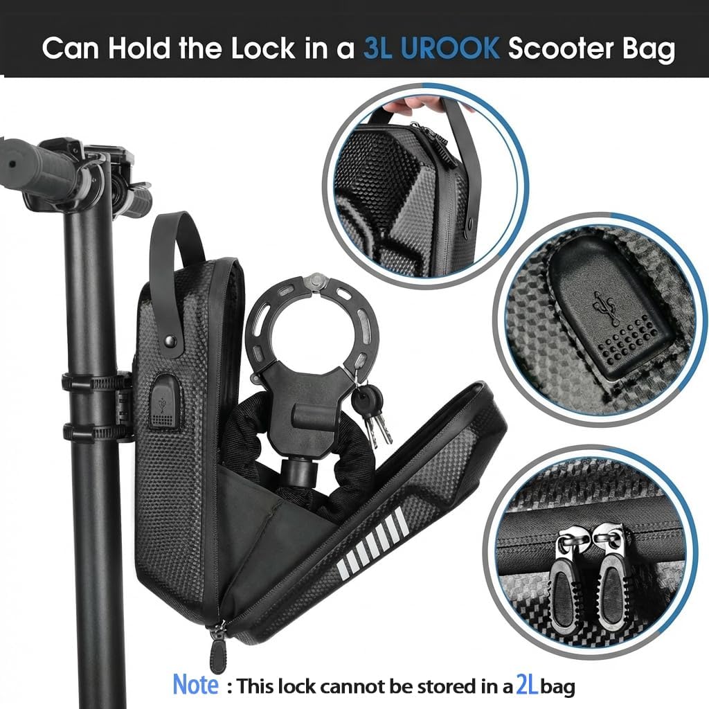 Electric Scooter Bag 2L 3L for E-Scooters, E-Bikes, Motorcycles