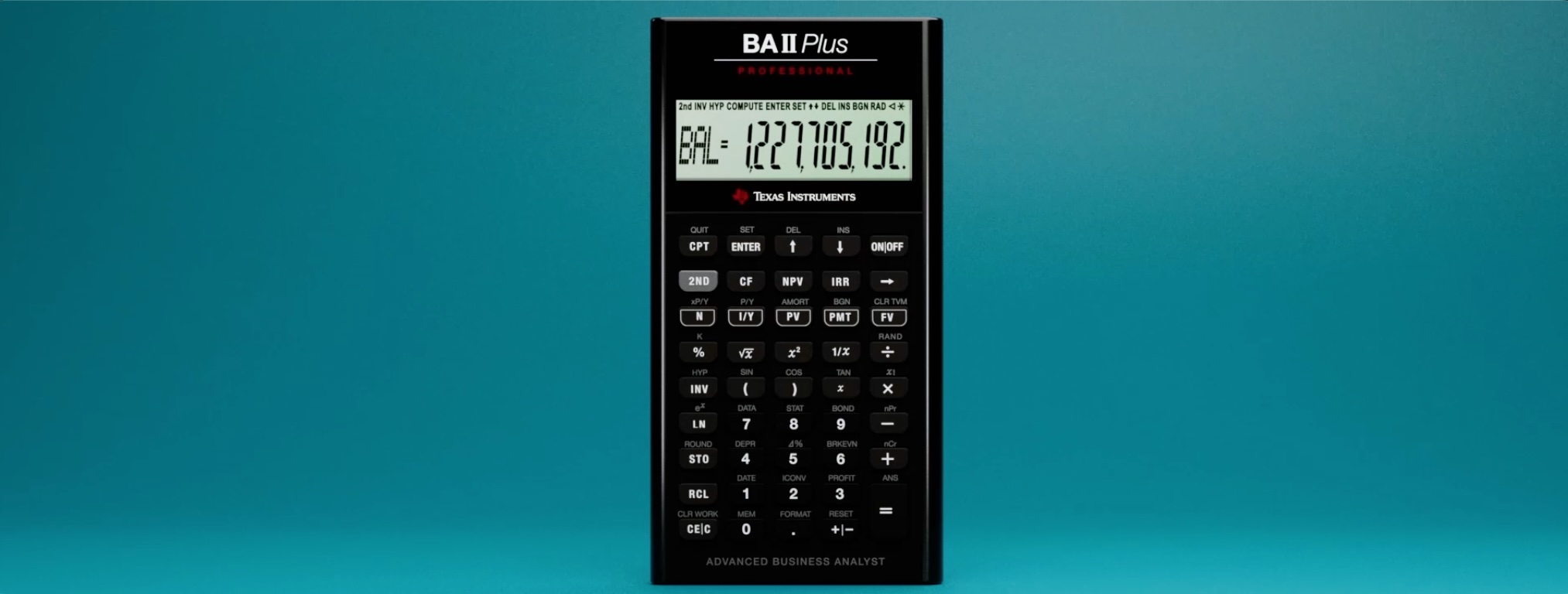 Amazon.com : BA II Plus Professional Financial Calculator Texas