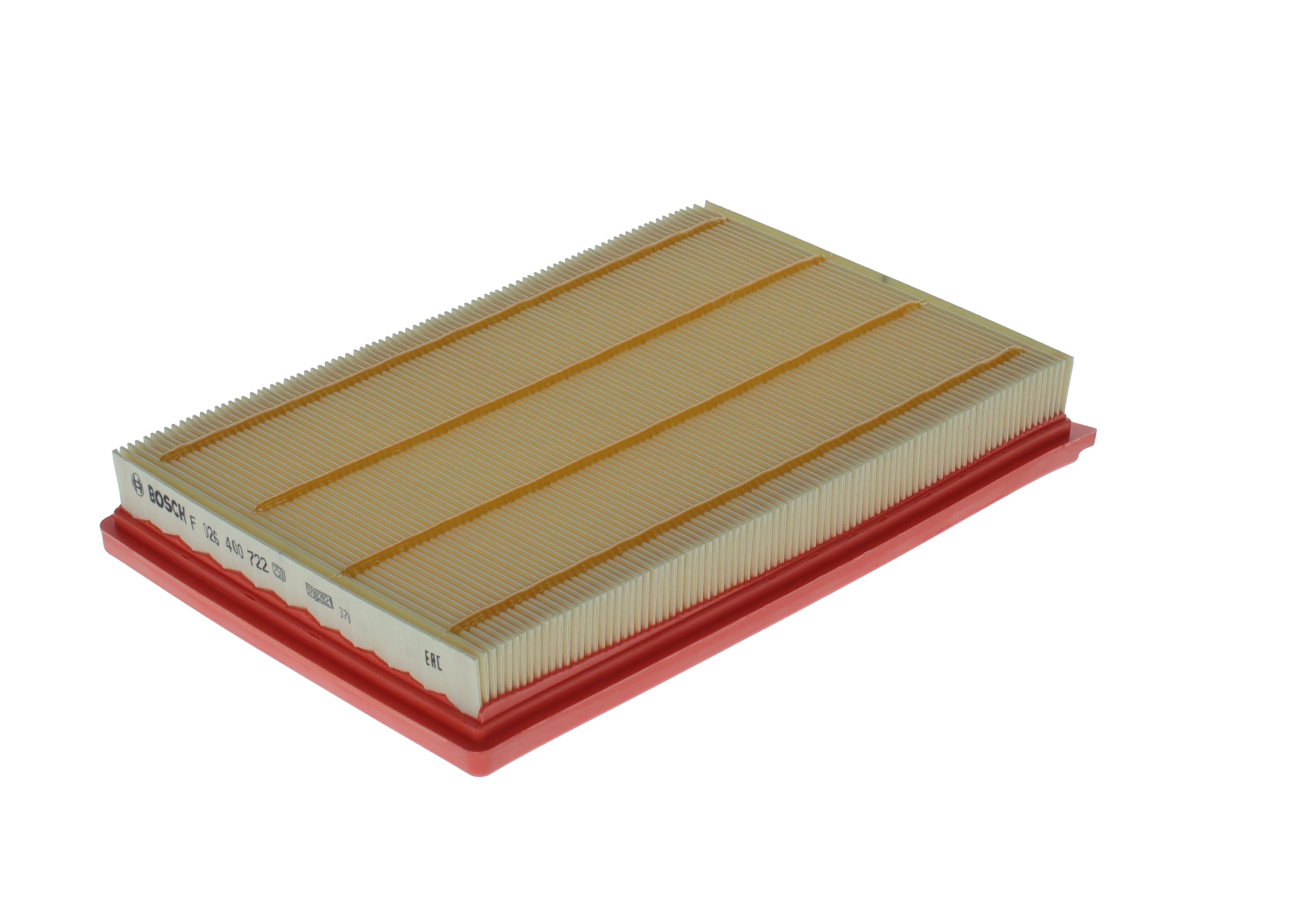 Bosch S0722 Car Air Filter - Separates Particles from the Air Intake - Moisture-resistant plus High Tensile Strength