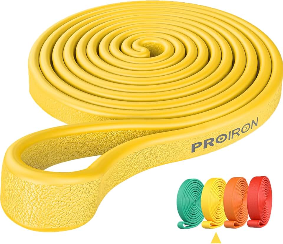 PROIRON Bandes Élastique de Résistance - Bande Elastique Fitness pour tractions, Crossfit, Dips,Traction Assistée, Pilates，Aide aux pullups ou au soulevé de Poid