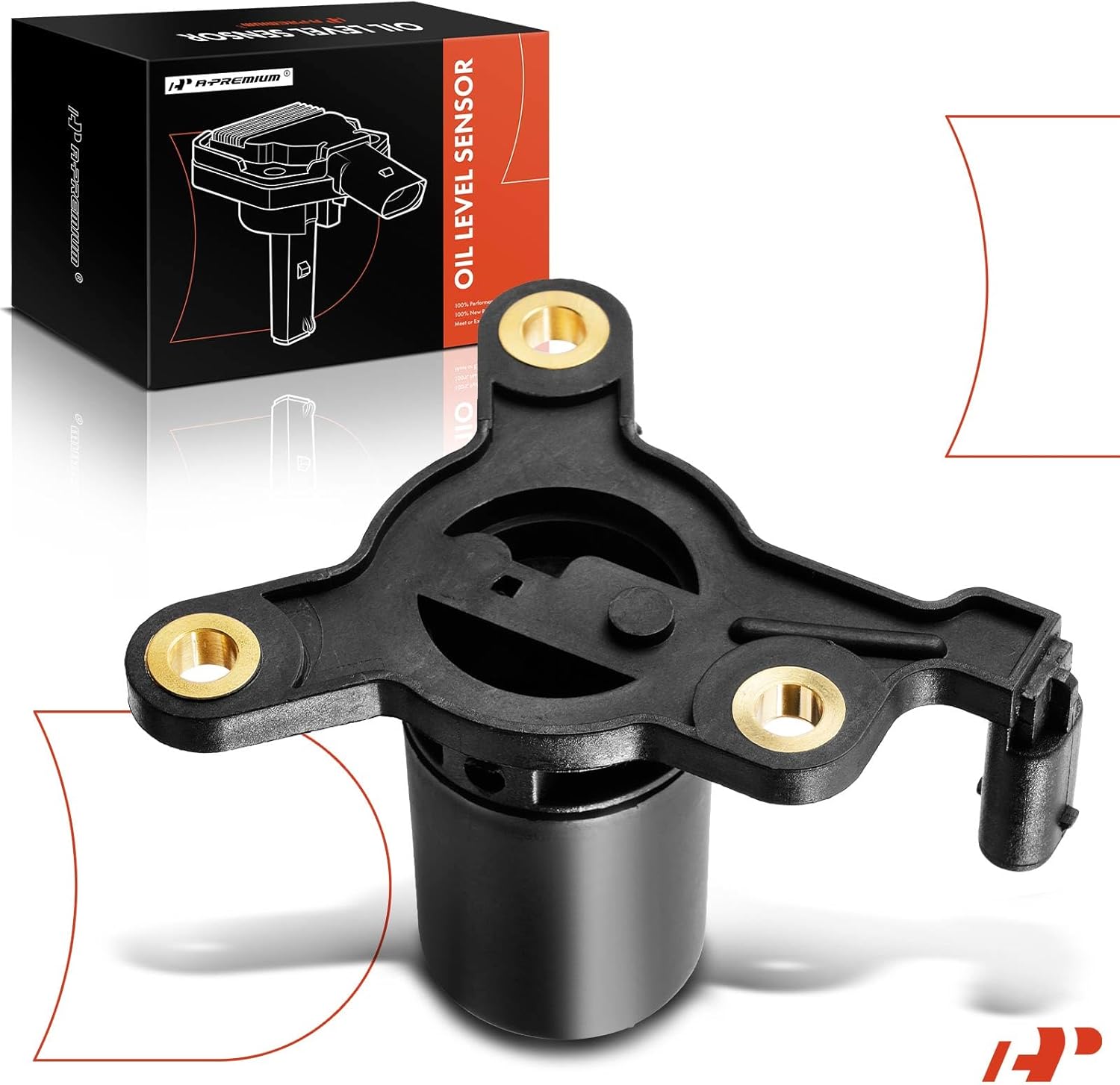 A-Premium Engine Oil Level Sensor Compatible with Mercedes-Benz 2003-2005 C230, 2012-2015 C250, 2012-2015 SLK250, 1.8L