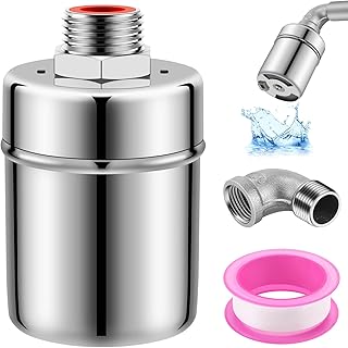 Automatic Water Float Valve, 1/2" Water Tank Float Valve for Livestock Water Trough, 304 Stainless Steel Auto Fill Shut Off for Water Tank Ponds, Aquariums, Aquaculture, Hydroponics and Reservoir