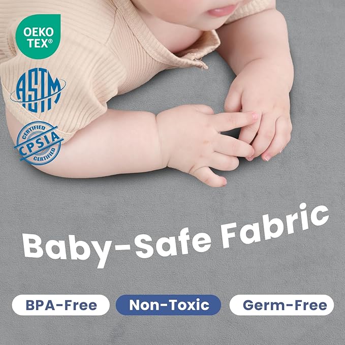 Alfombra de Juego Huloo Sleep Ultra Suave para Bebés 50x50 miniatura 5